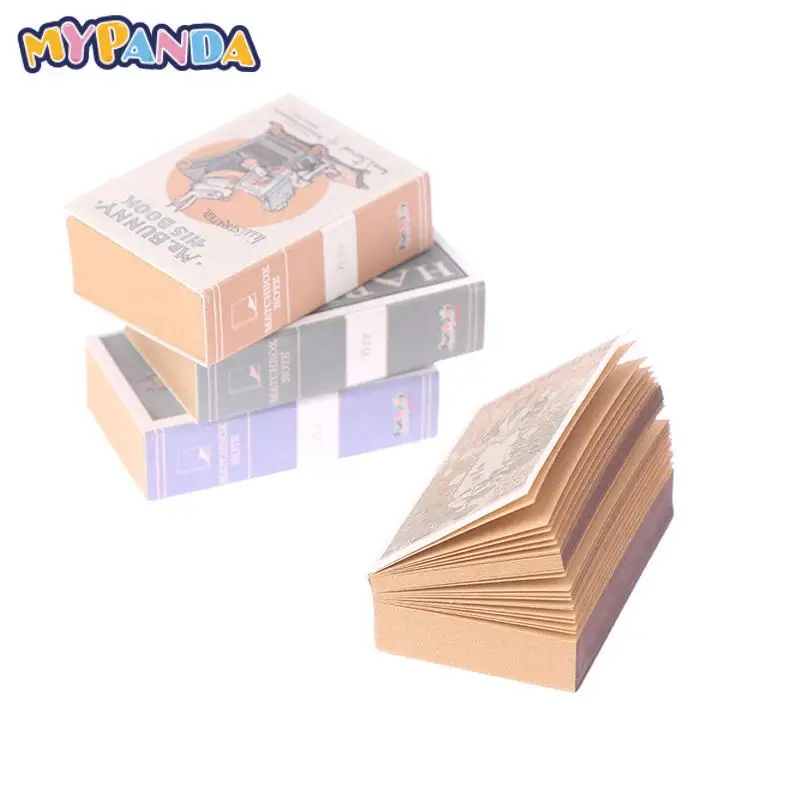 

1pc Kawaii Classic Flip Book Model Doll Home Decor Toy Miniature Scene Model Dollhouse Miniature Book