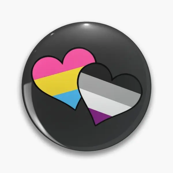 

Panace Hearts Customizable Soft Button Pin Brooch Hat Badge Jewelry Cartoon Creative Cute Gift Metal Clothes Collar Fashion