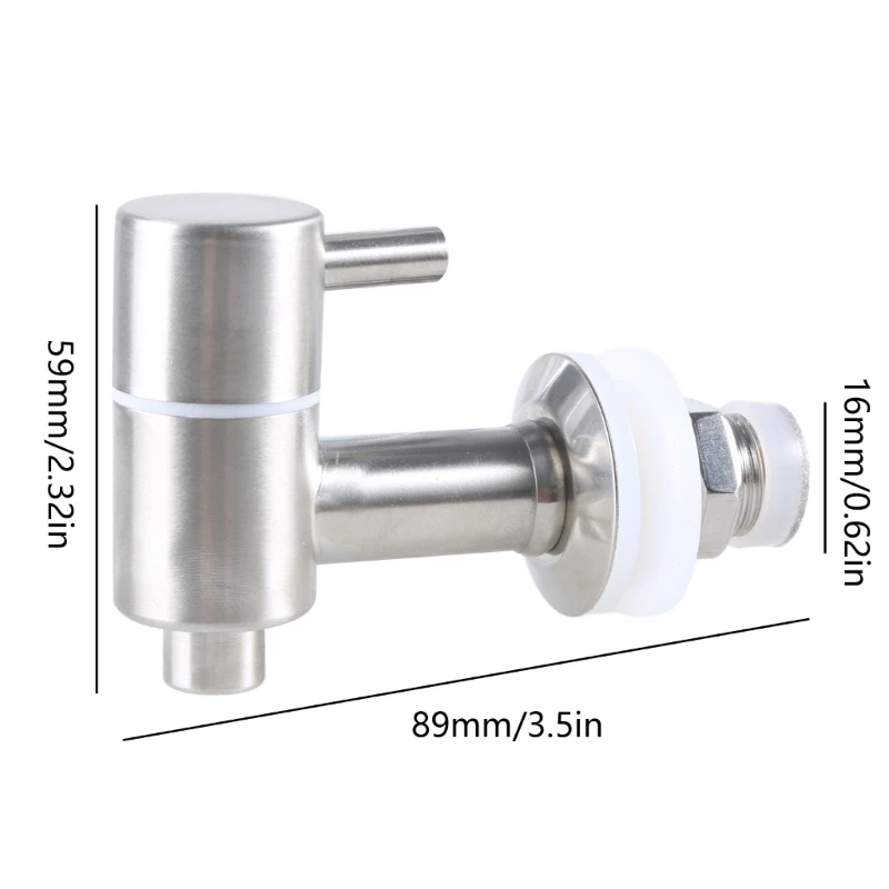 Диспенсер для напитков из нержавеющей стали подходит 16-25 мм сменный смеситель