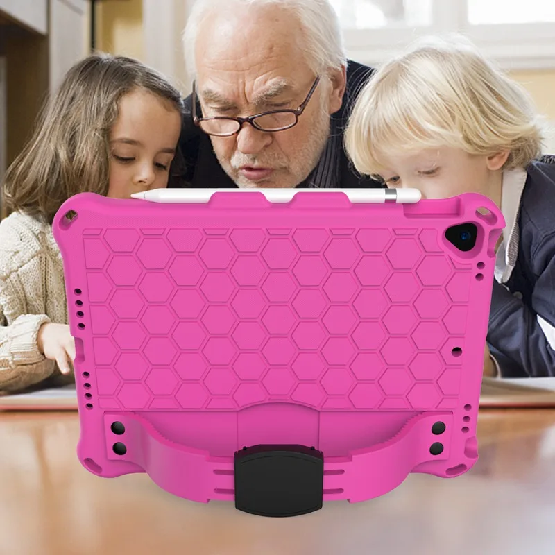 

Ударопрочный детский чехол RYWER с ручкой и подставкой для iPad 2020 Air 4 iPad Pro11 2021, Чехол для iPad Air 2 10,2 6-го 7-го 8-го поколения, чехол