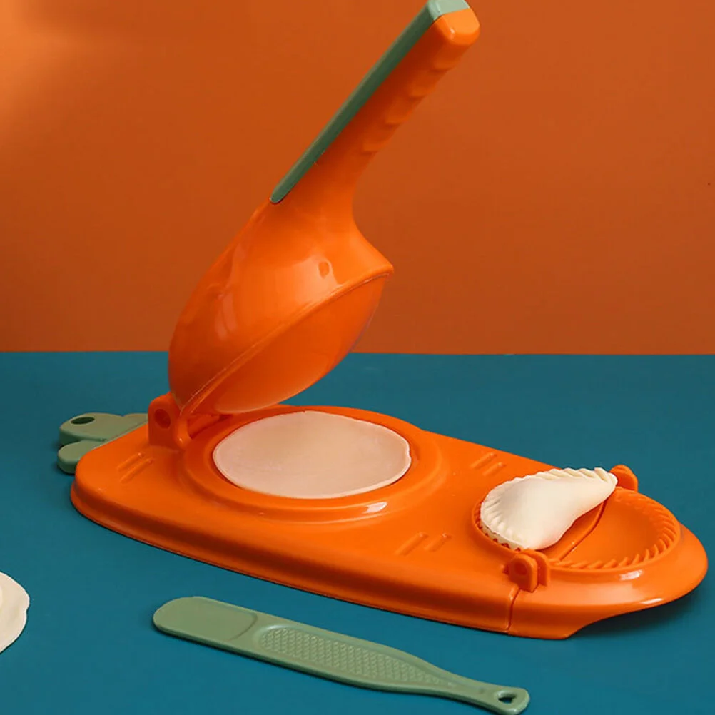 

China Set China Manual Dumpling Maker Household Double Head Mould Wrapper Press Machine Making Lazy Reusable Skin
