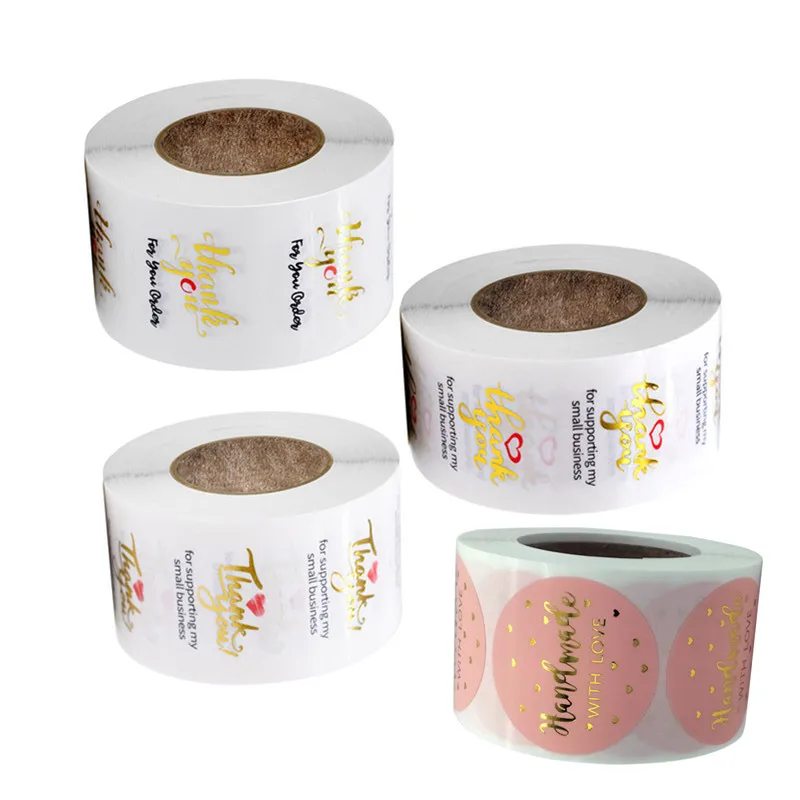 

Наклейки из золотой фольги в деловом стиле ручной работы для скрапбукинга