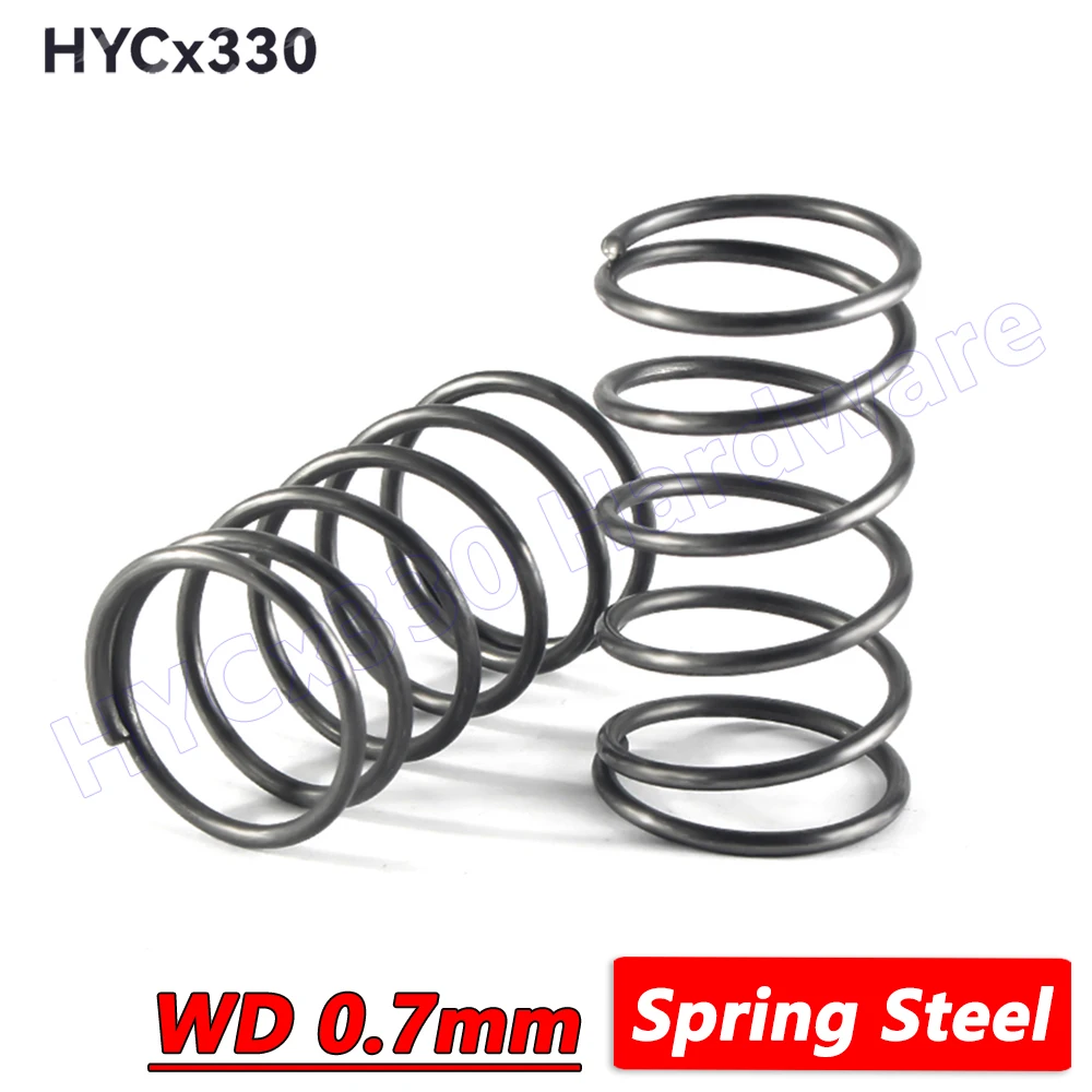 

Компрессионные пружины из стали 0,7х4-14х5-300 мм