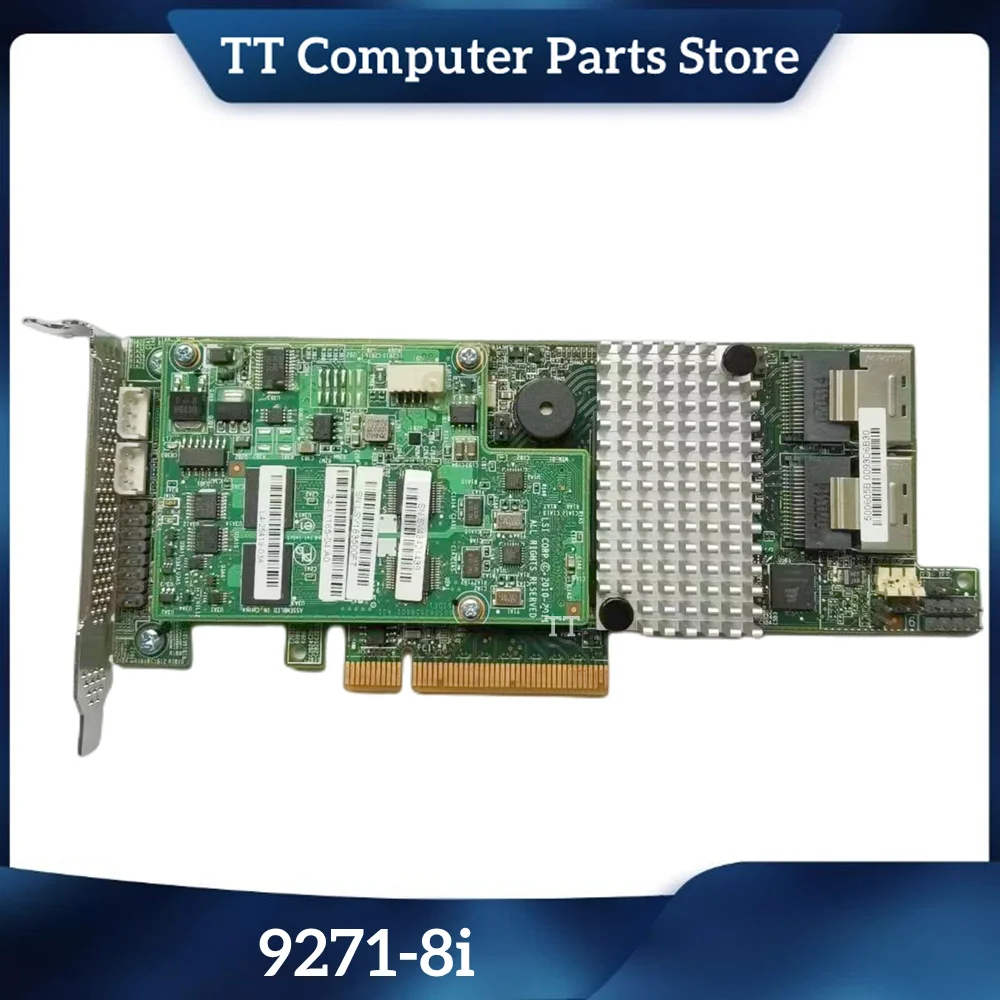 RAID-карта TT для LSI MegaRAID SAS 9271-8i LSISAS2008, 6 ГБ, 1 ГБ кэш-памяти, быстрая доставка