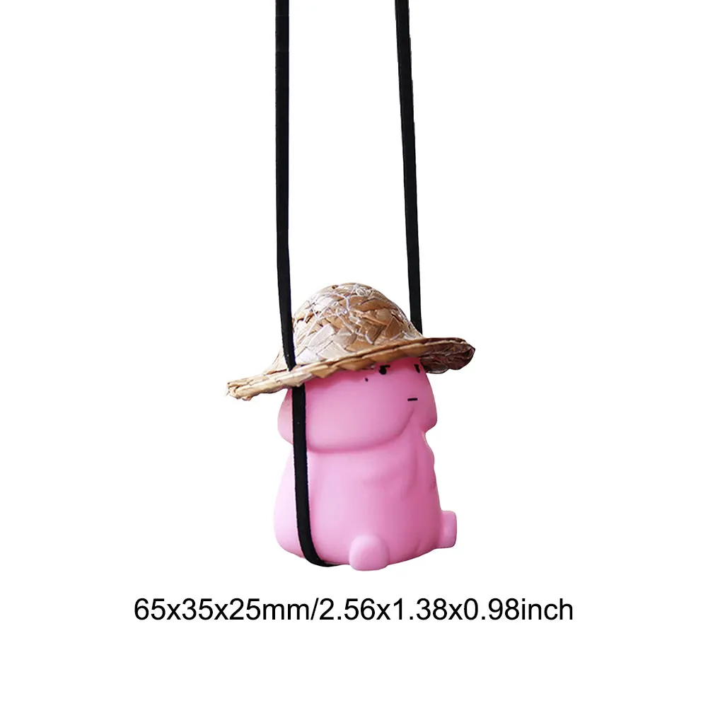 Забавная жареная утка автомобильный кулон автомобильное зеркало заднего вида