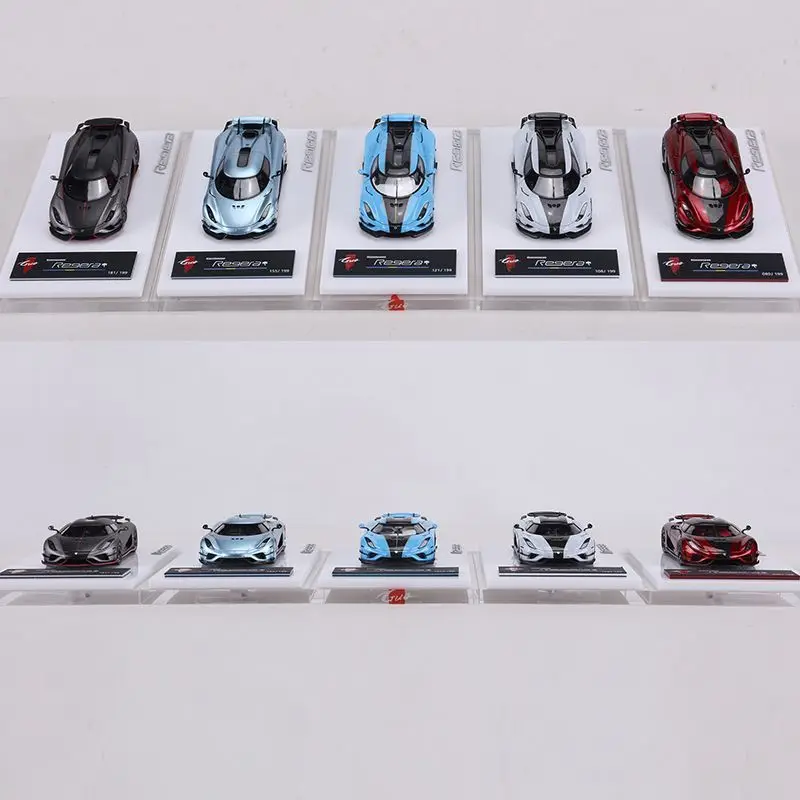 Фото 1:64, новый продукт REGERA на складе, коллекционная модель статического миниатюрного модели автомобиля из смолы, коллекция для взрослых, подарок на фестиваль мальчиков. №4