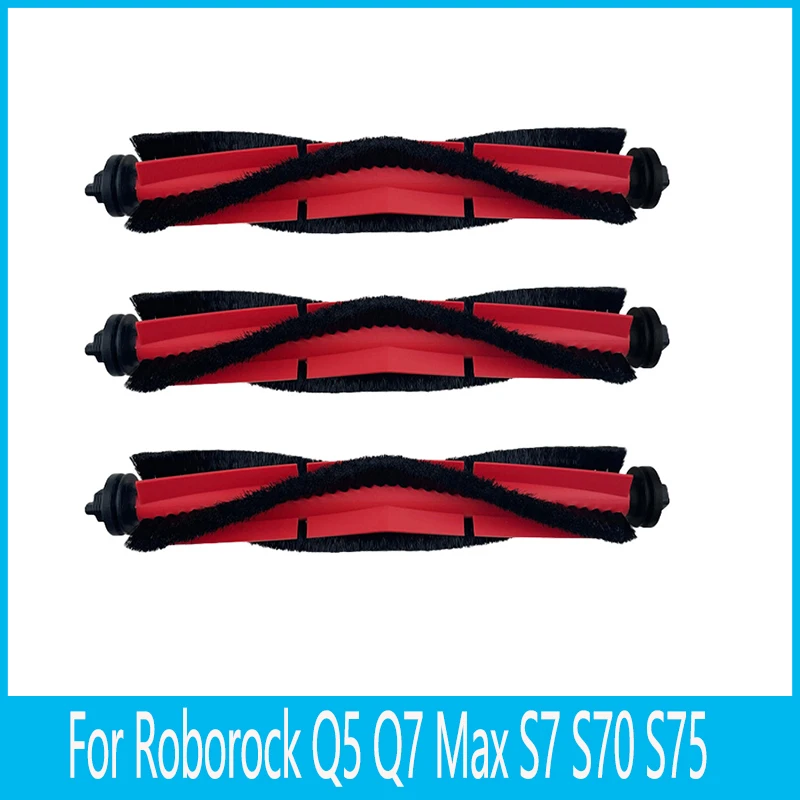 

Main Brush For Roborock Q5 Q5+ Q7 Q7+ Max S7 S70 S75 MaxV T7S Plus G10s Robot Vacuum Cleaner Spare Accessories Parts