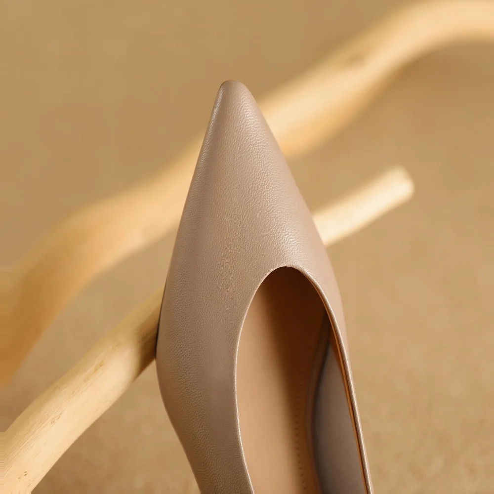 Туфли-лодочки женские на тонком высоком каблуке с острым носком 34-40