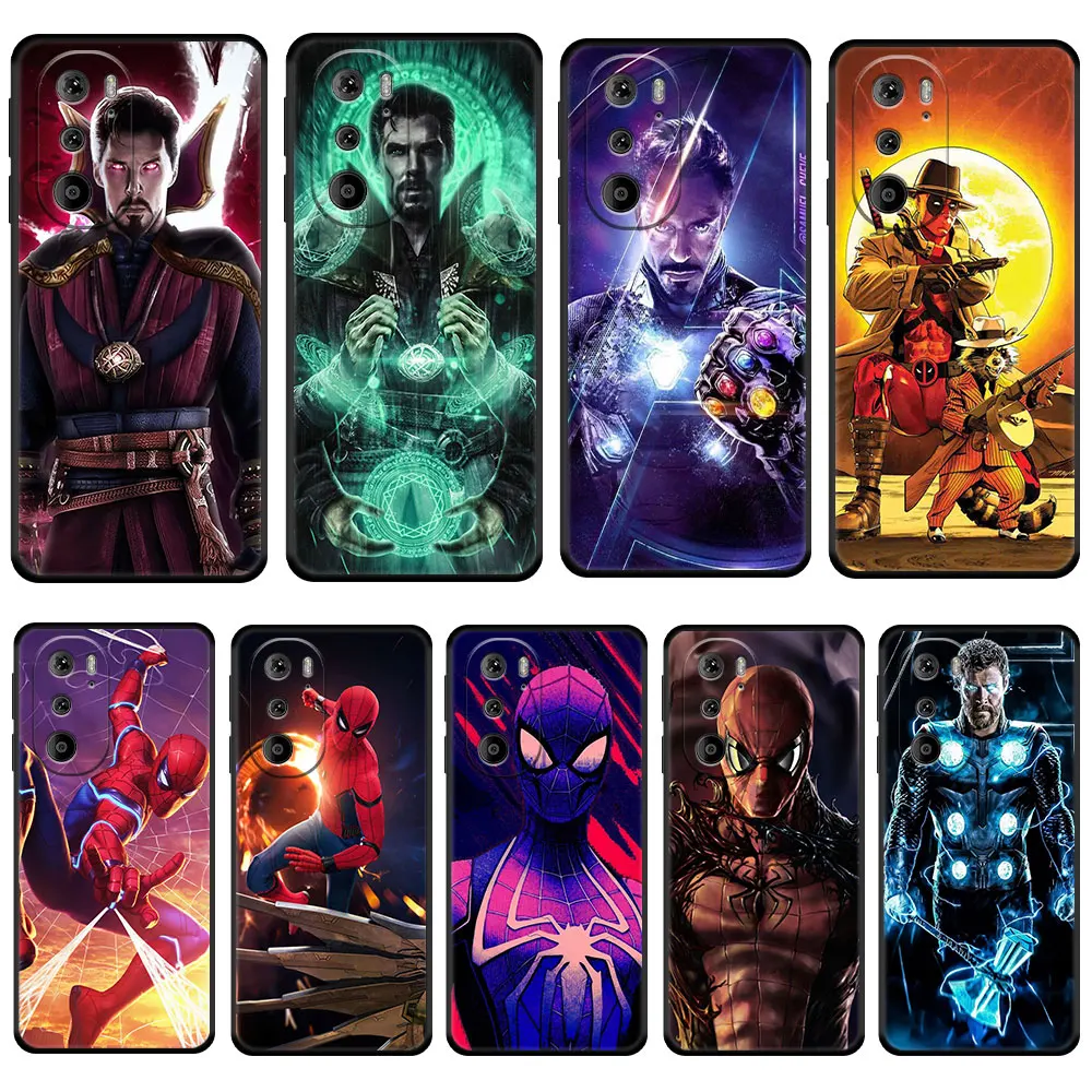 

Marvel Super Captain America Phone For Motorola G31 E6s G40 One Fusion Hyper G8 Plus G30 Edge 20 G60 G9 Play G Stylus 2022 Coque