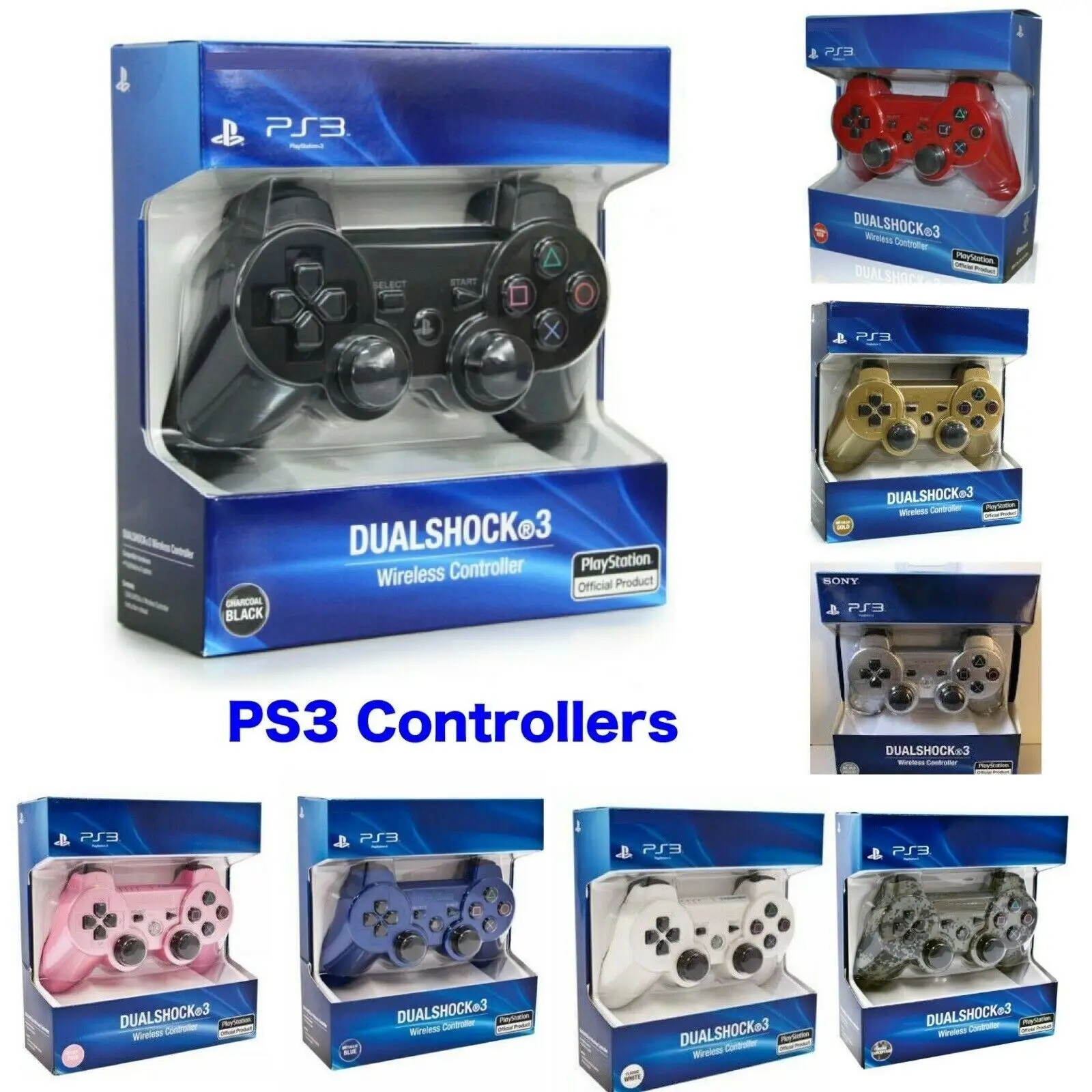 

Sony PS3 controller PlayStation 3 DualShock3 wireless six-axis gamepad for Sony