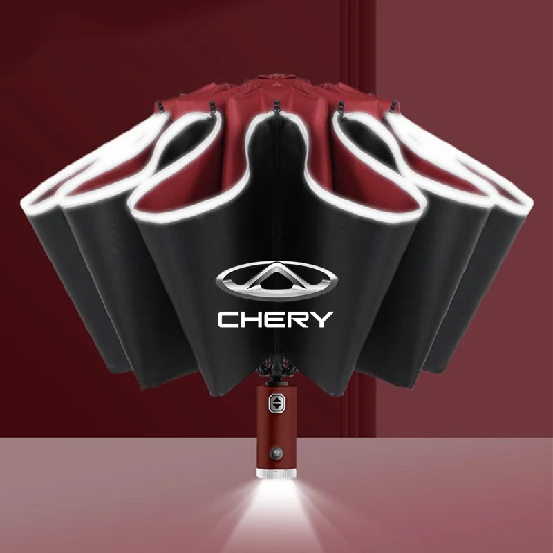 

Car Reflective Stripe Reverse Led Light Umbrella For Chery Tiggo 7 Pro 8 4 5 3 2 T11 5X Amulet Fora QQ IQ Fulwin Arrizo 5