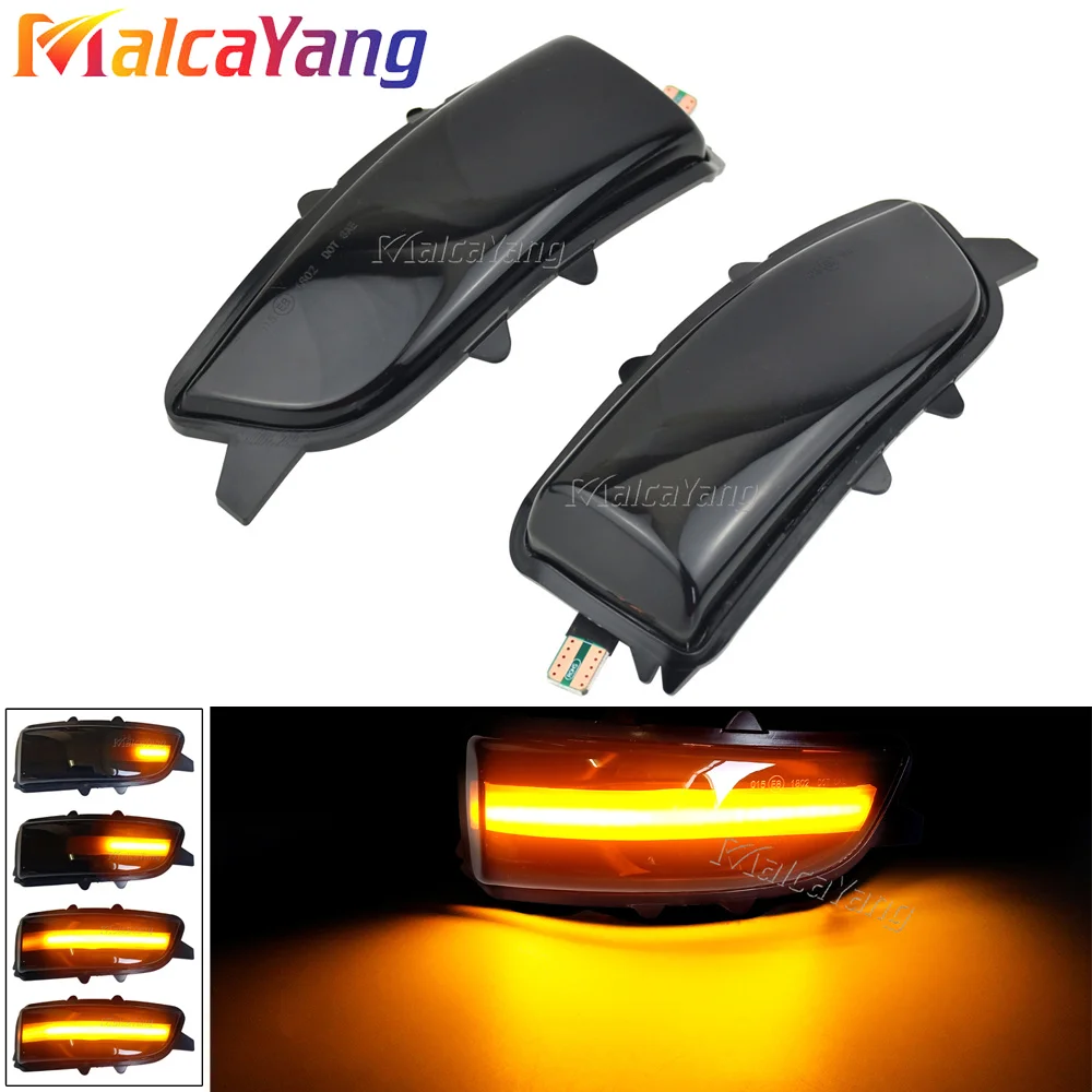 Автомобисветильник светодиодный Динамический указатель поворота для Volvo C30 C70 S40