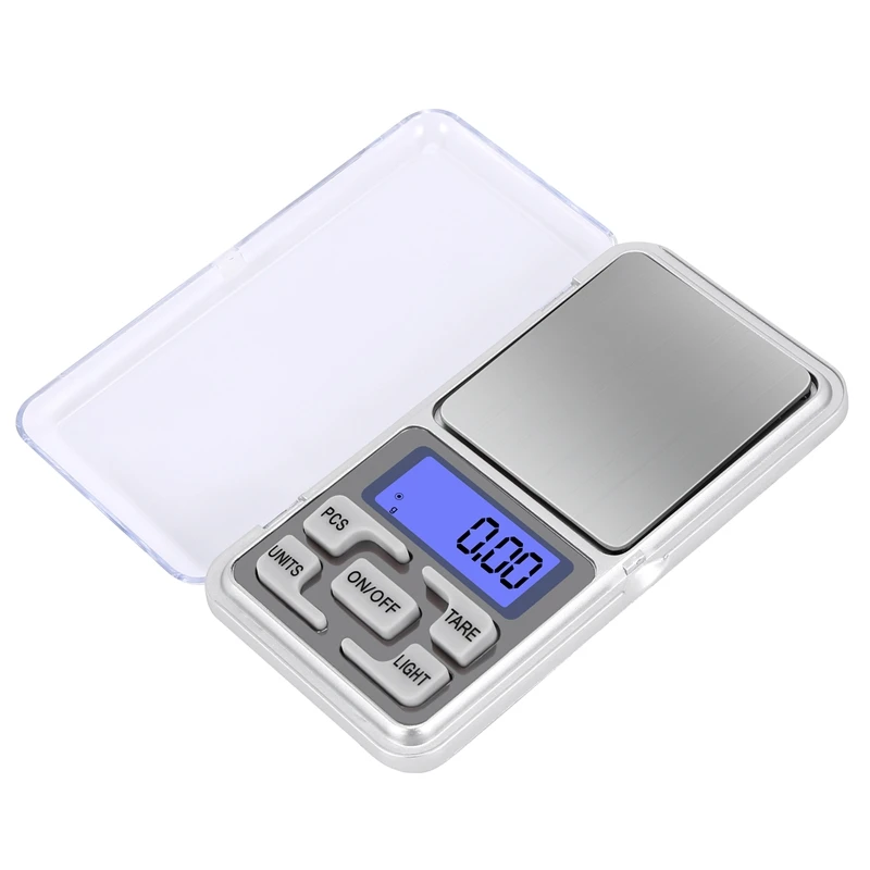 

0.01G Mini Digital Scales Jewelry Jewelry Scales LCD Display High Precision Measuring Pocket Weight Tools