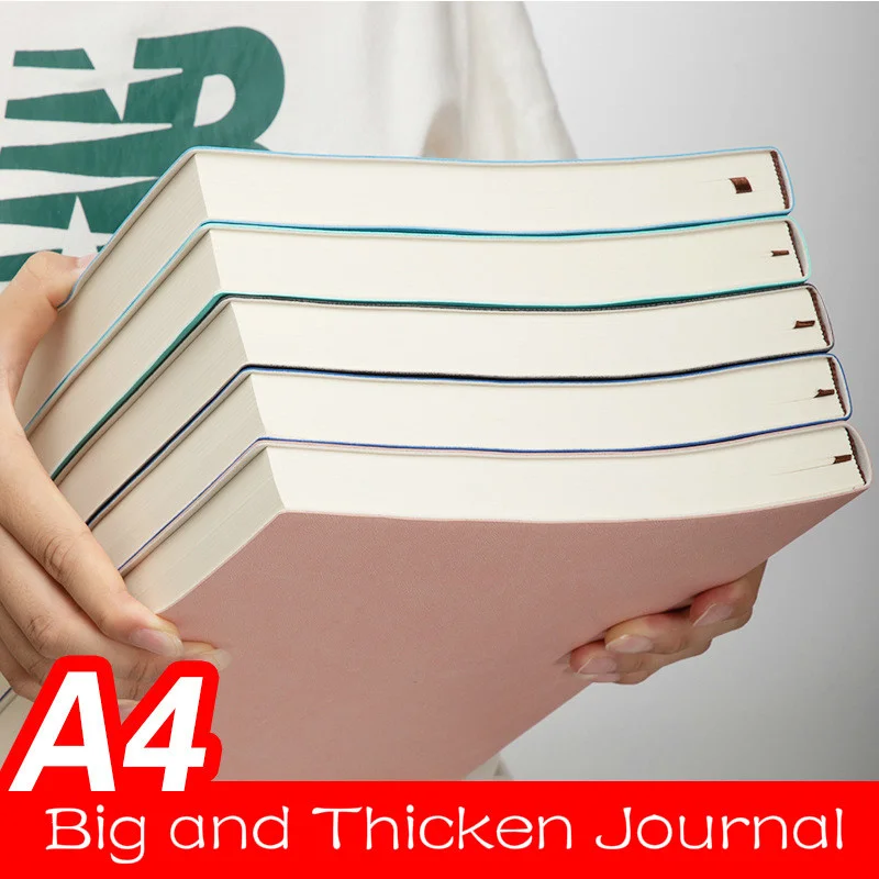 

Большой Дневник для школы и офиса A4 8,4x11,5 дюйма, утолщенный дневник, Ежедневник формата A6, Еженедельный планировщик, журнал на 100/200 листов, еж...