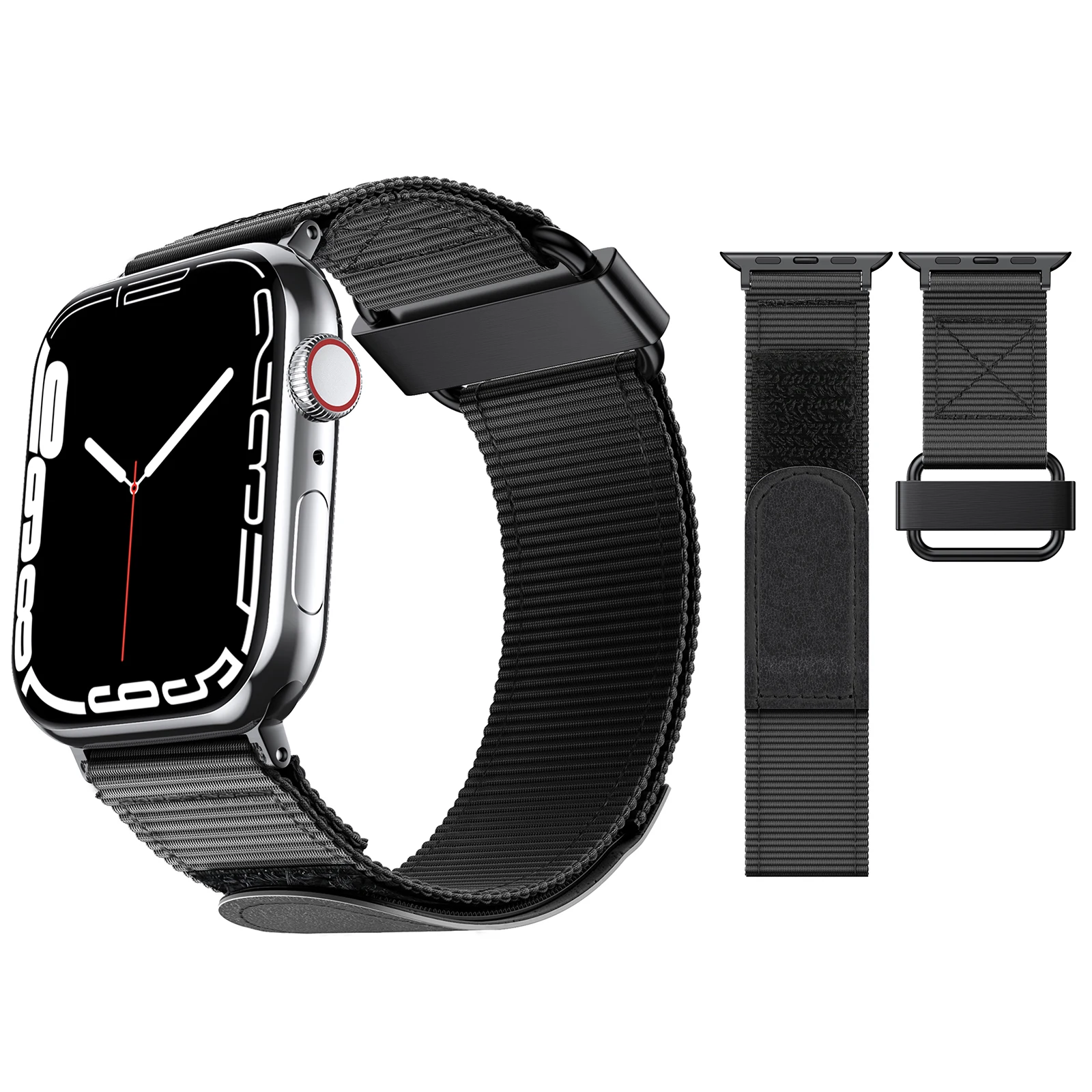 Galaone Newest Soft Nylon Strap 38 40 41 42 44 45mm Wristband Bracelet For Apple Watch Series7 6 5 4 3 2 1 SE Band enlarge