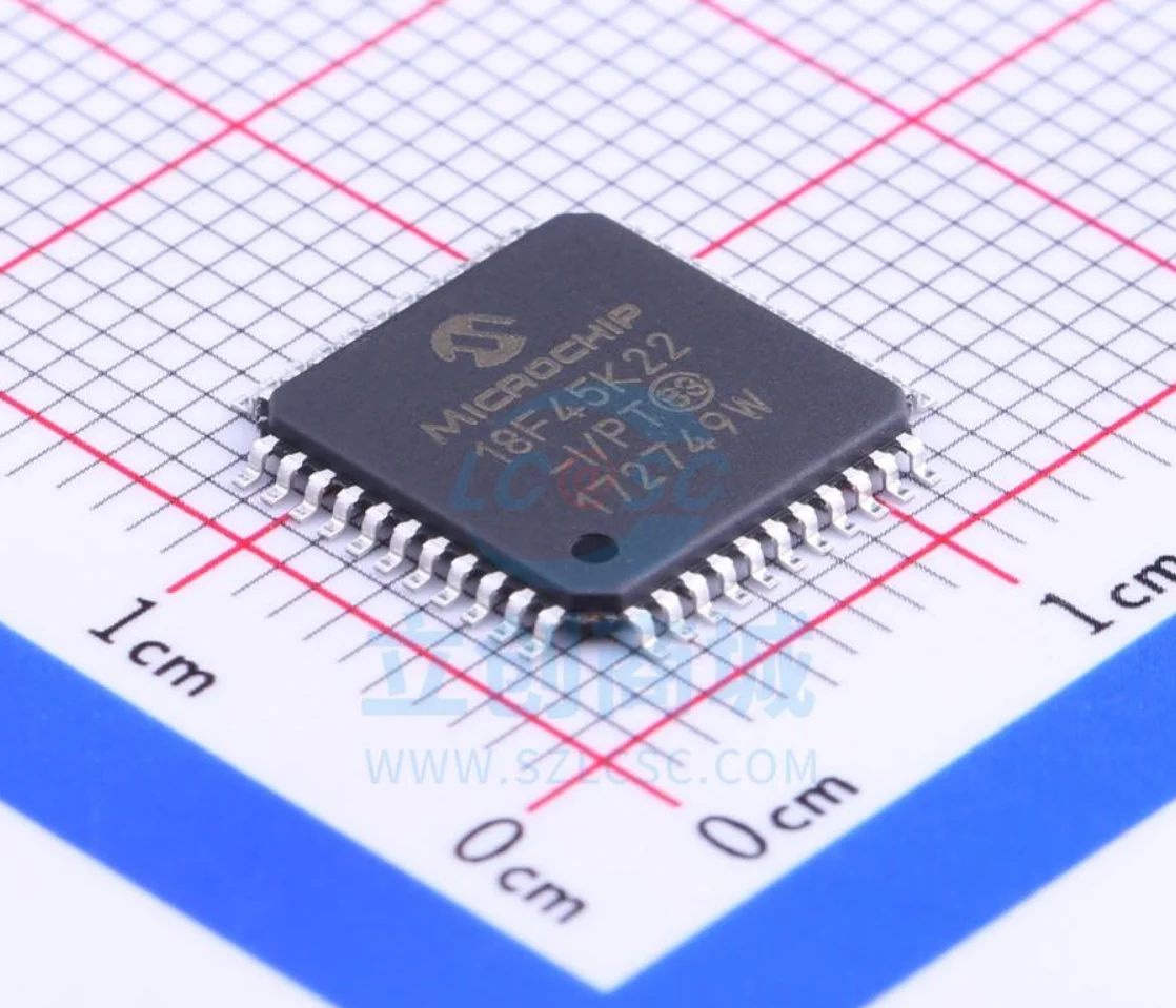

100% PIC18F45K22-I/PT Package TQFP-44 New Original Genuine Microcontroller IC Chip