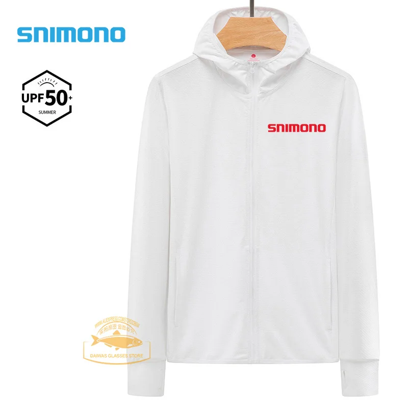 

Outdoor Fishing Ice Silk Sunscreen Suit Thin Fishing Jacket Breathable UV Proof Outdoor Fishing Hoodie Fishing Suit Men