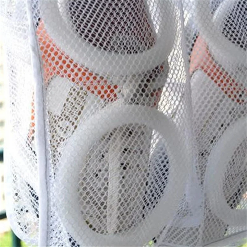 Подвесные сухие кроссовки сетчатые сумки для стирки обуви защитный мешок