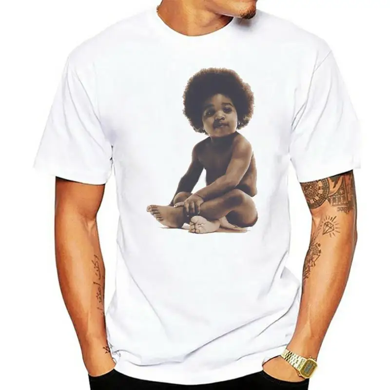 

Hip Hop Shirt Rap 90 Ready Die Notorious BIG Smalls Biggie Baby Mens T Shirt