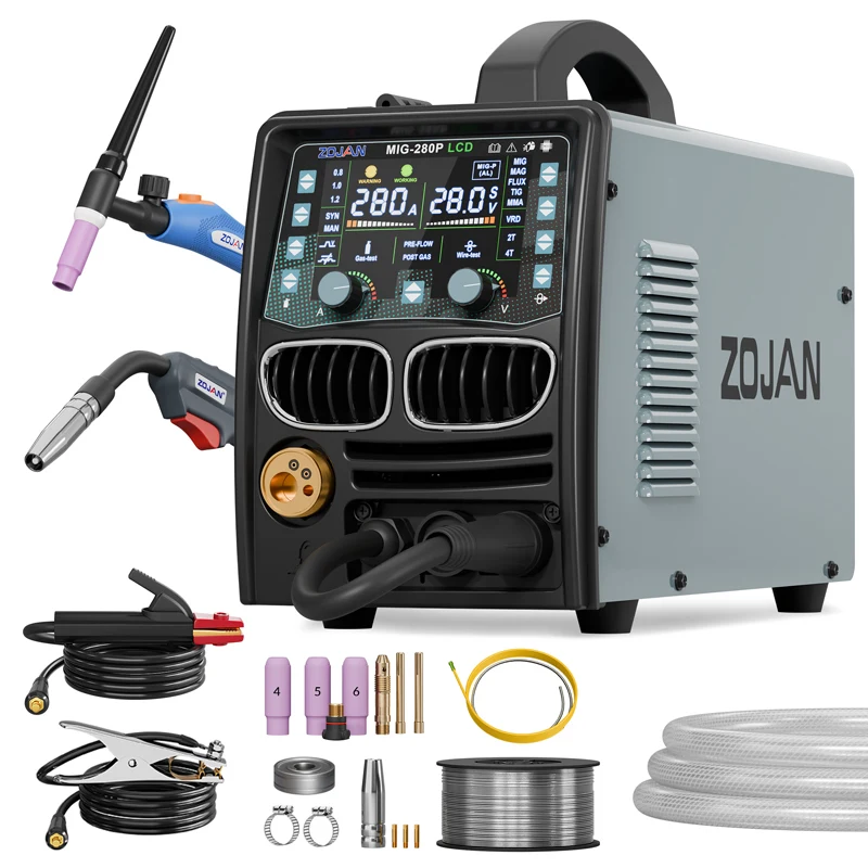 Сварочный аппарат ZOJAN MIG MAG Lift TIG Pulse