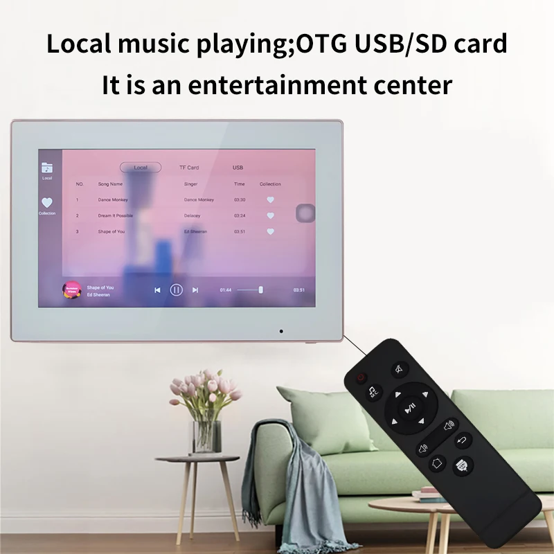 Настенный усилитель Tuya Wi-Fi Bluetooth mini Smart 7 1 android музыкальный плеер для фона Система