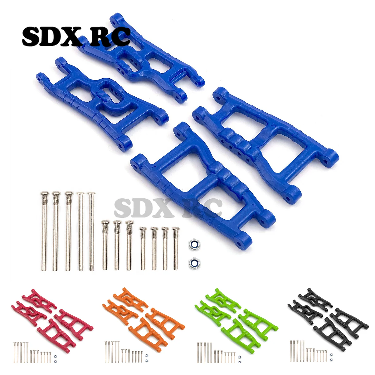 

Комплект нейлоновых передних и задних подвесных рычагов для 1/10 Traxxas Slash 2WD VXL Nitro Slash рандомная модель радиоуправляемого автомобиля