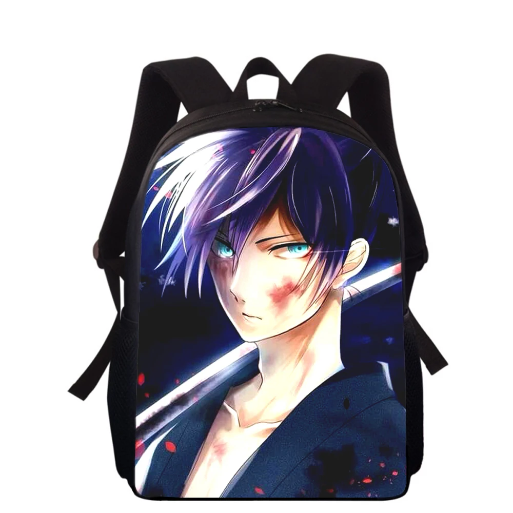 Детский рюкзак Noragami yato с 3D принтом 16 дюймов ранцы для учеников школьные книжные