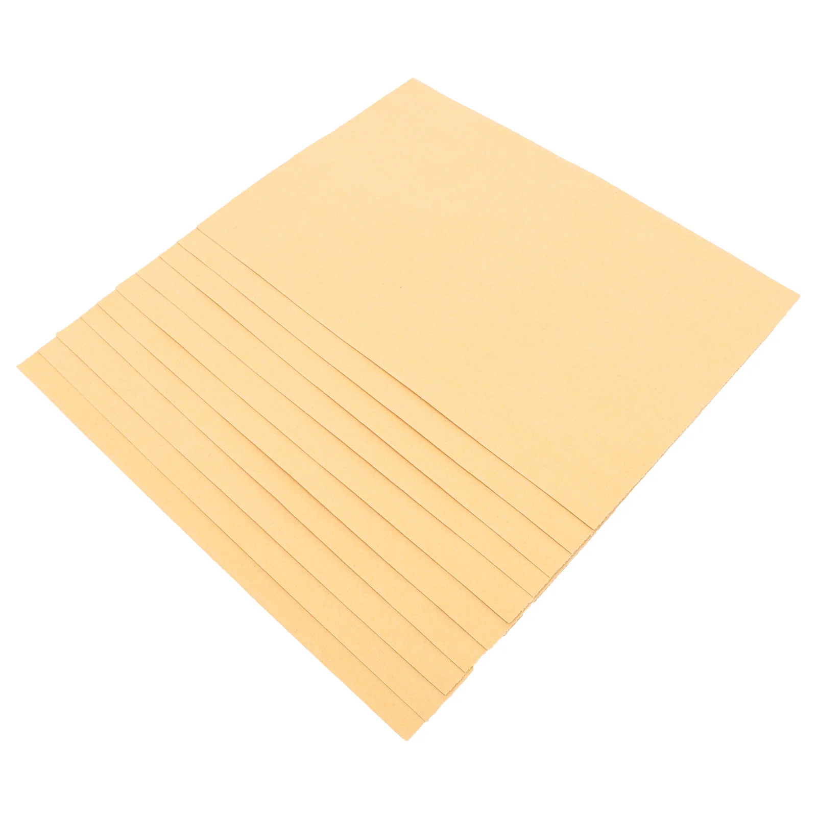 

10 Sheets Pet Sandpaper Cage Accessory Bird Supply Bunny Accessories Small Kraft Outdoor