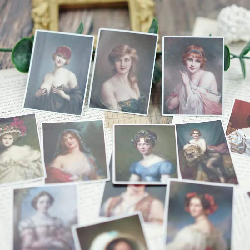 

Европейские, американские, благородные, элегантные Стикеры для журналов, «сделай сам», нежелательный журнал, альбом для скрапбукинга, фотоа...