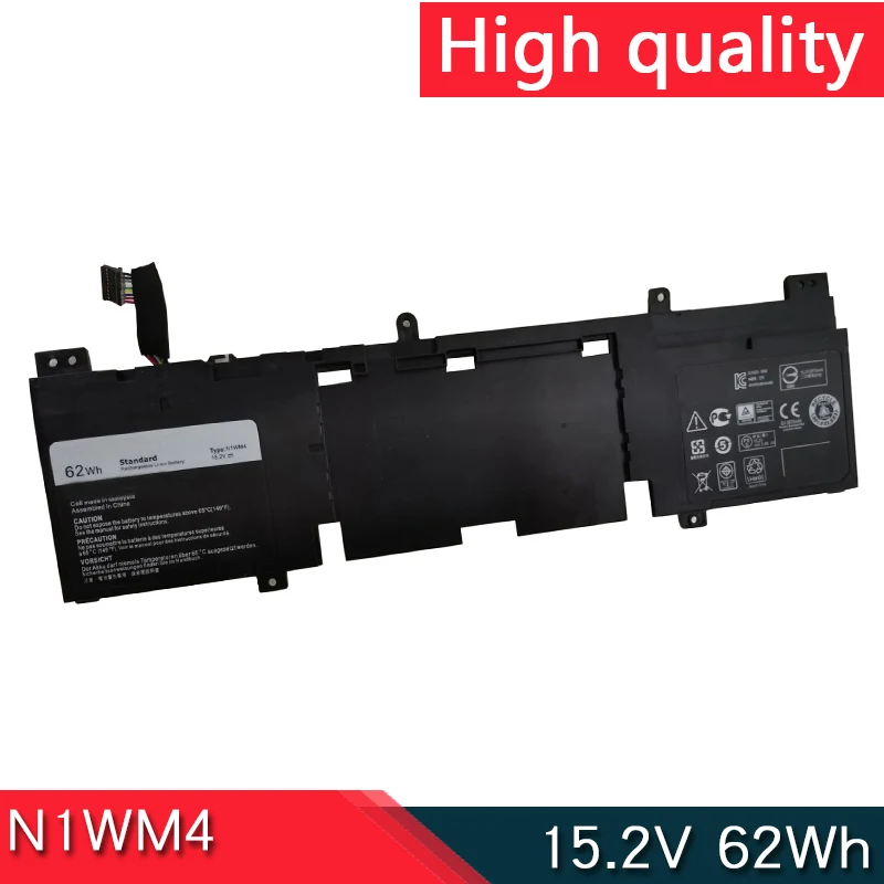 НОВЫЙ аккумулятор N1WM4 15 2 В 62 Втч для Dell Alienware 13 R2 серии ALW13ED-2708 ALW13ED-2608 ALW13ED-1508 ECHO 62N2T