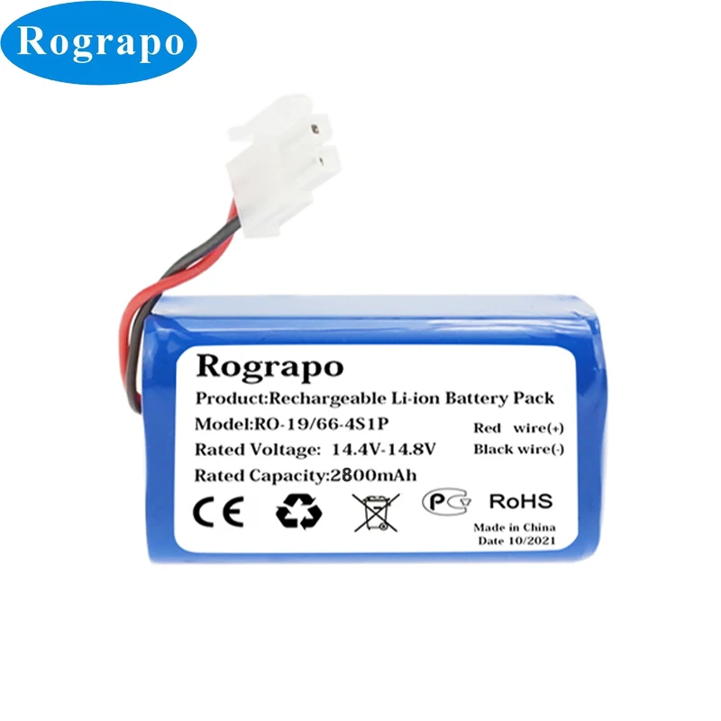 

New 2800mAh-3400mAh 18650B4-4S1P-AAF-4 Battery For Chuwi / Polaris / Kitfort / DIBEA / Ecovacs / iBoto / iLife / Genio Robot