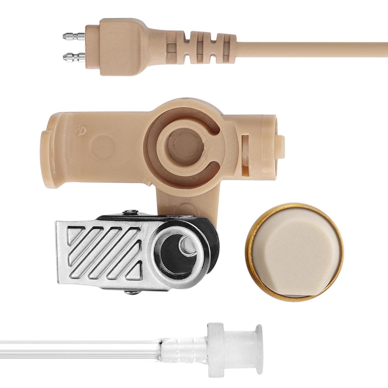 KUCL Two Way Radio Earpiece with PTT Mic for Motorola CLS1110 CLS1410 CP185 CP200 CP200D RDM2070D DRL1060 Walkie Talkie Headset