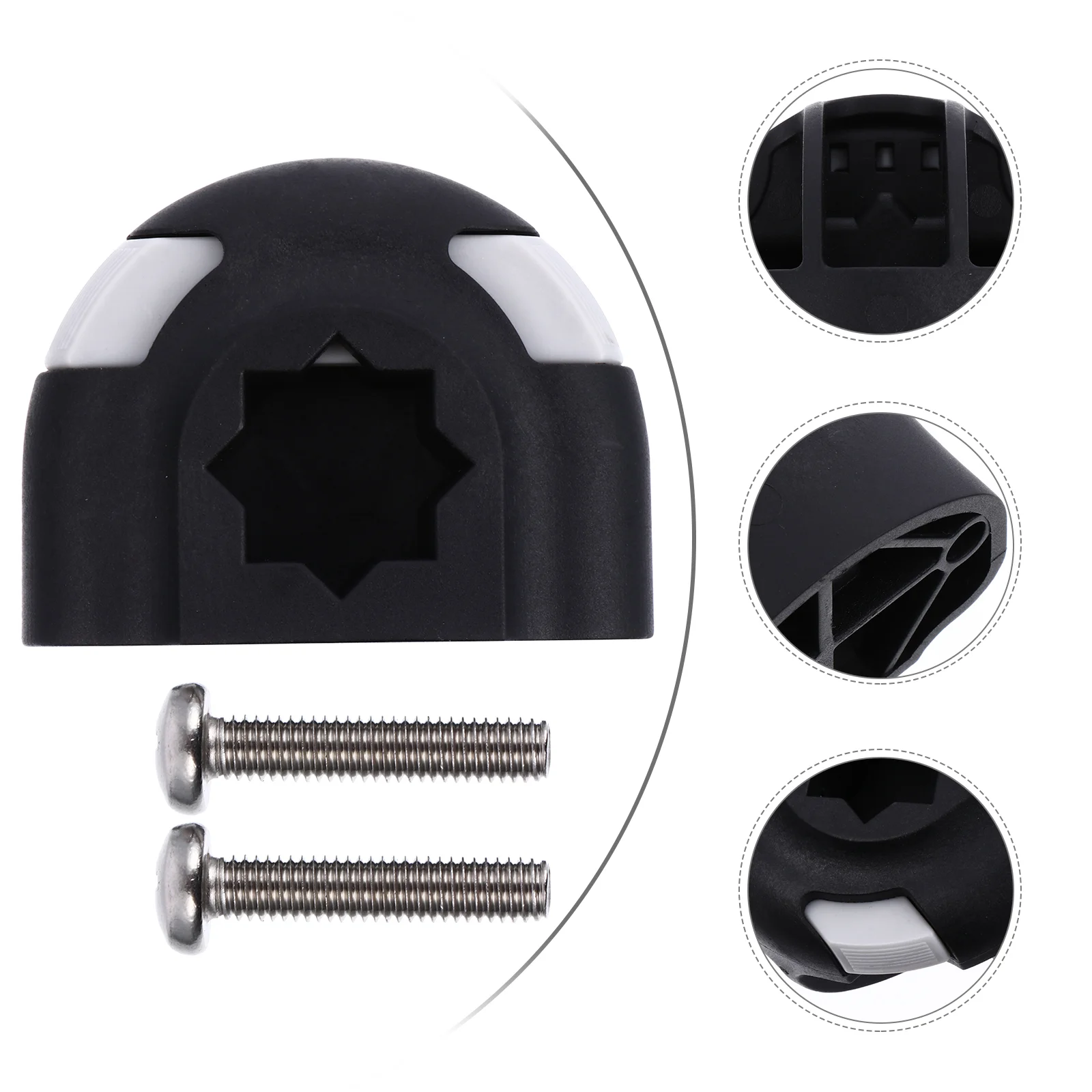

Kayak Mount Base Bracket Rod Ram Pole Racksuniversal Kit Accessory Yacht Holder Track Supportring Hook Lifting Mini Boat