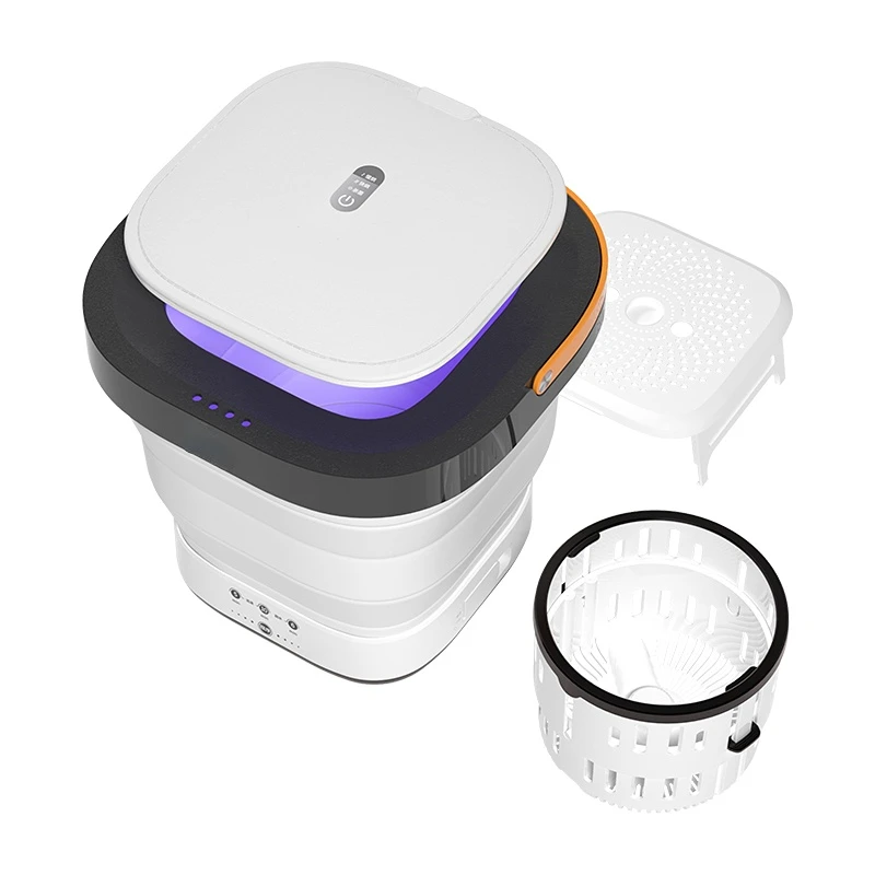 

Professional Practical Type Spin Dry Mini Folding Washing Machine