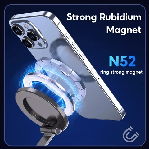 Универсальный дизайн 360° °   Регулируемый магнитный автомобильный держатель для телефона, складной вакуумный кронштейн, автомобильный держатель, крепление для автомобильного стола, ванной комнаты