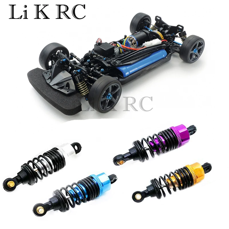 4 шт. амортизаторы из алюминиевого сплава для автомобиля Tamiya TT02 1/10