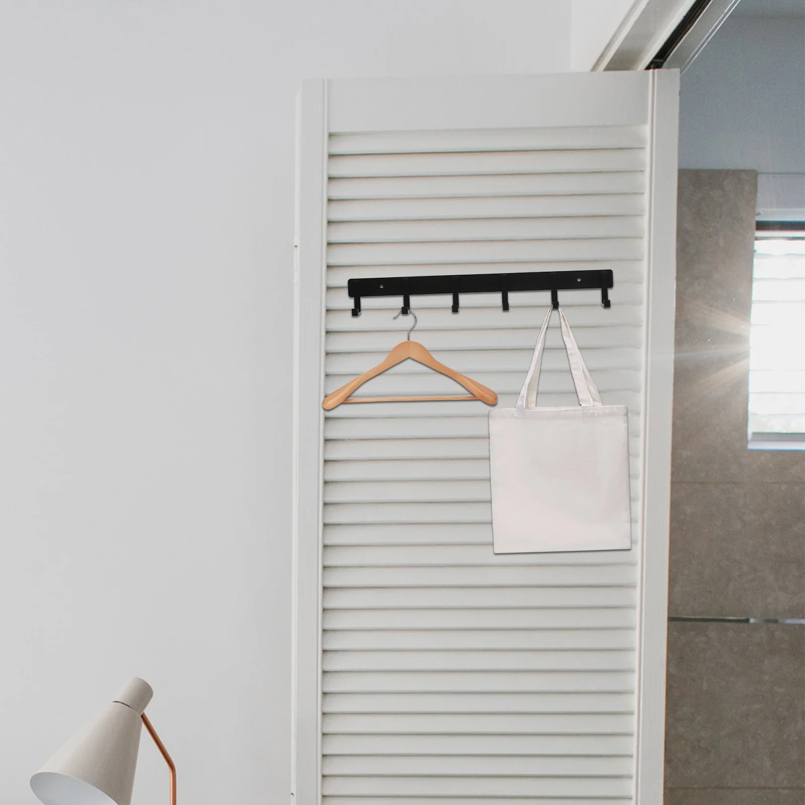 

Medal Hook Bathroom Kitchen Wall Storage Bedroom Door Hanging Back Hooks Wall-mounted Sundries Organizer Rack