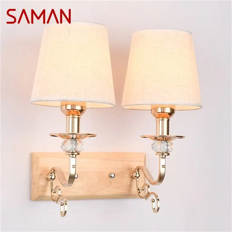 

SAMAN Wall Lights Contemporary Luxury Indoor LED Sconces Lamps For Home Corridor