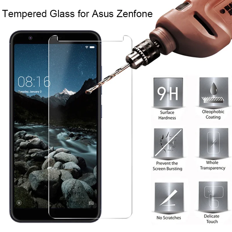 

Tempered Glass for Asus Zenfone ZC451TG ZB601KL ZB570TL ZB555KL Phone Film for A500KL A601CG ZA550KL ZB452KG ZB500KL ZB555KL