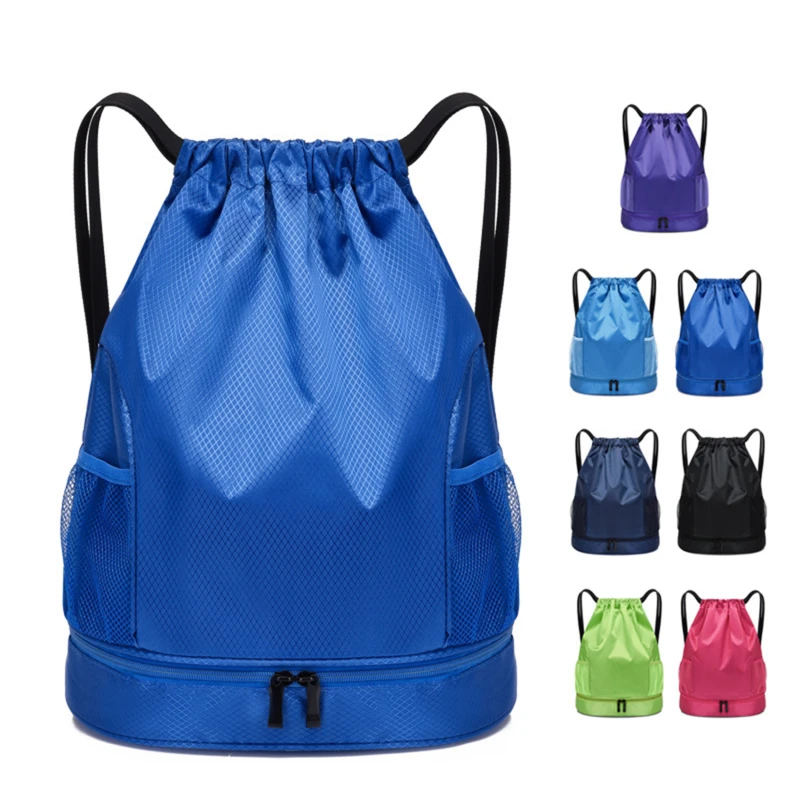 

Waterproof Sport Gym Bag Drawstring SackFitness Travel Outdoor Backpack Shopping Bags Swimming Basketball Yoga Bags