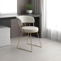 modern nordic dining chairs furniture designer outdoor makeup minimalist salon lounge chair bedroom balcony silla home design