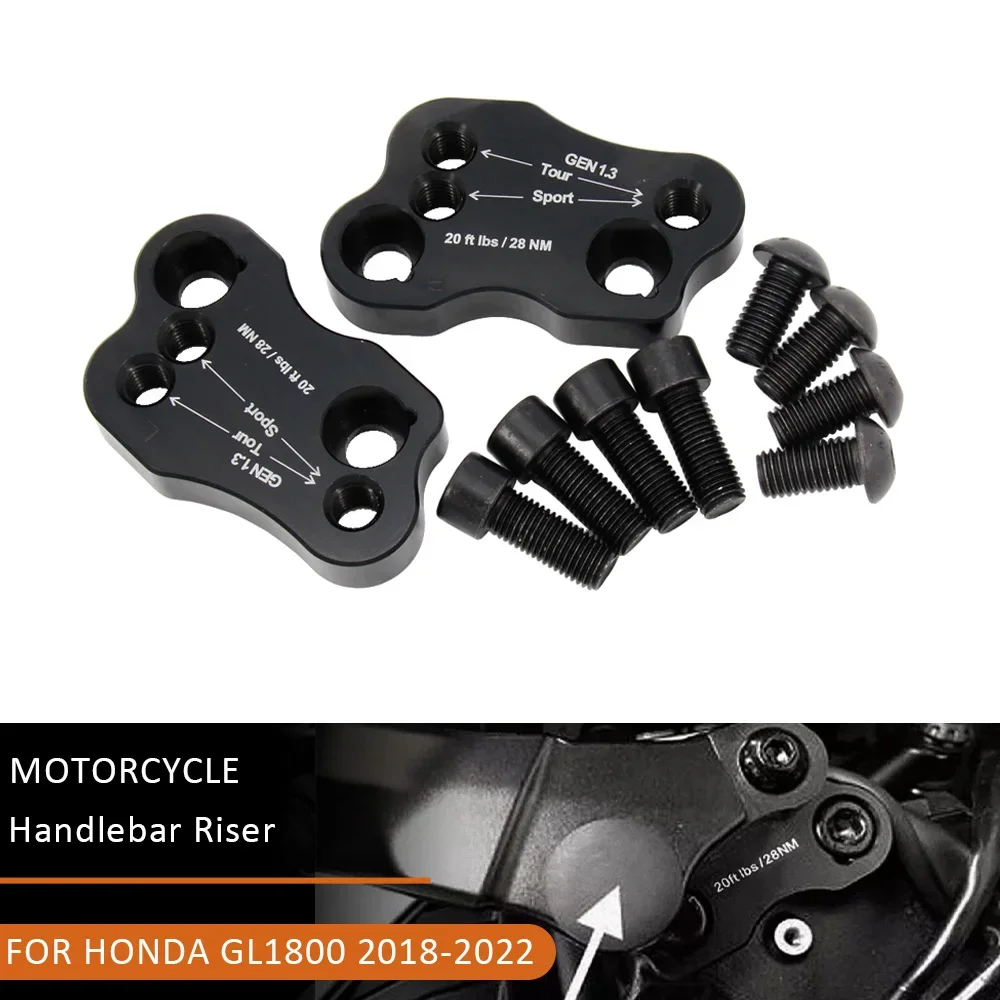 Аксессуары для мотоциклов GL1800 зажим руля расширенное крепление на руль Honda Goldwing