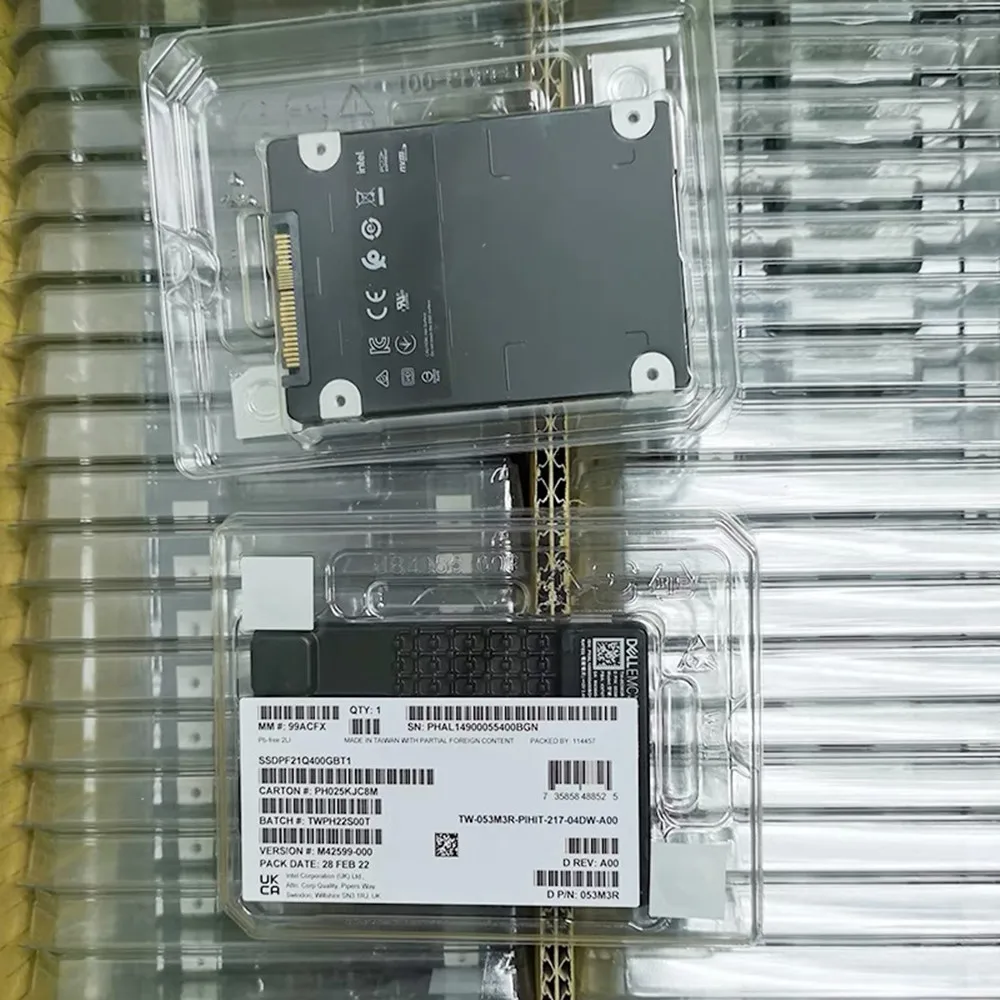 Новый оригинальный твердотельный накопитель для Intel Aoteng SSD P5800X 400G PCIE4.0 U2 OEM Dell