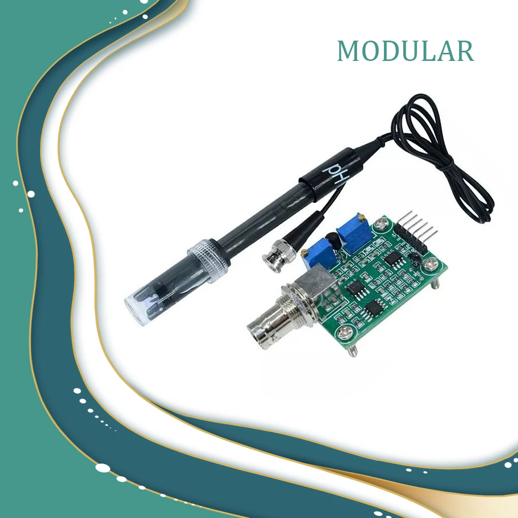 1 комплект модуль тестера PH 0-14 разъем BNC аксессуары для датчика температуры