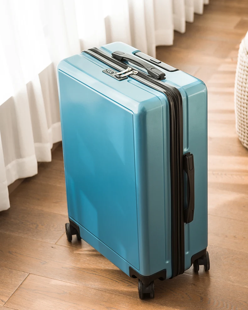 

High Quality Senior Alloy Material Travel Luggage Fashion Roller Trolley Case Suitcase Simple Travel Lug S12820-S12842 Morliron