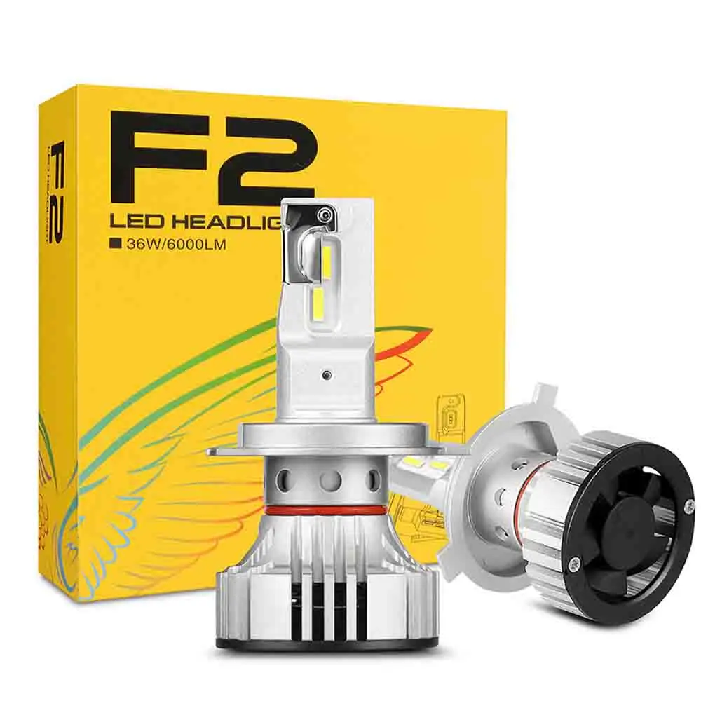 H4 Автомобильная светодиодная фара 9003 H1 H7 H8 H9 H11 9005 лампа 9006 HB3/4 9012 F2 72 Вт CSP Чипы
