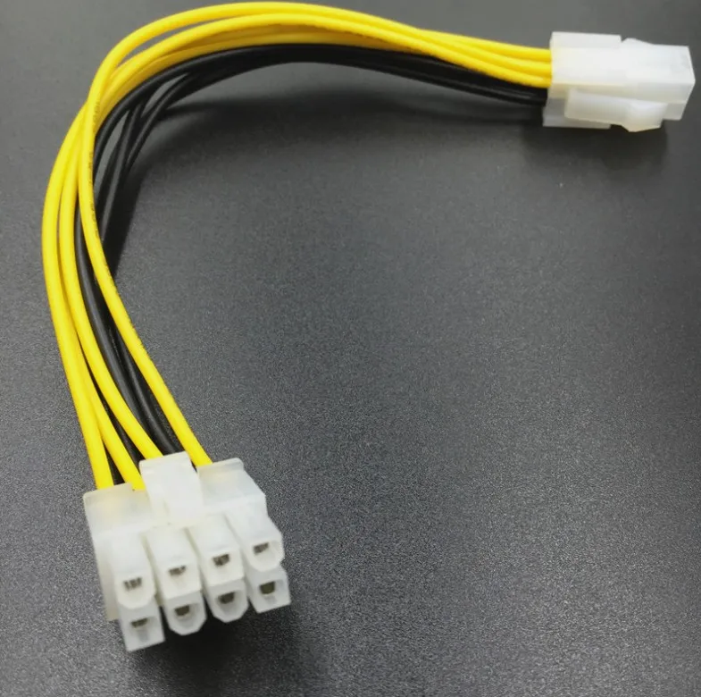 

Соединительный кабель PCIe, 20 см, 4 контакта, разъем «Мама»-«папа», 8 контактов, ATX EPS, 12 В