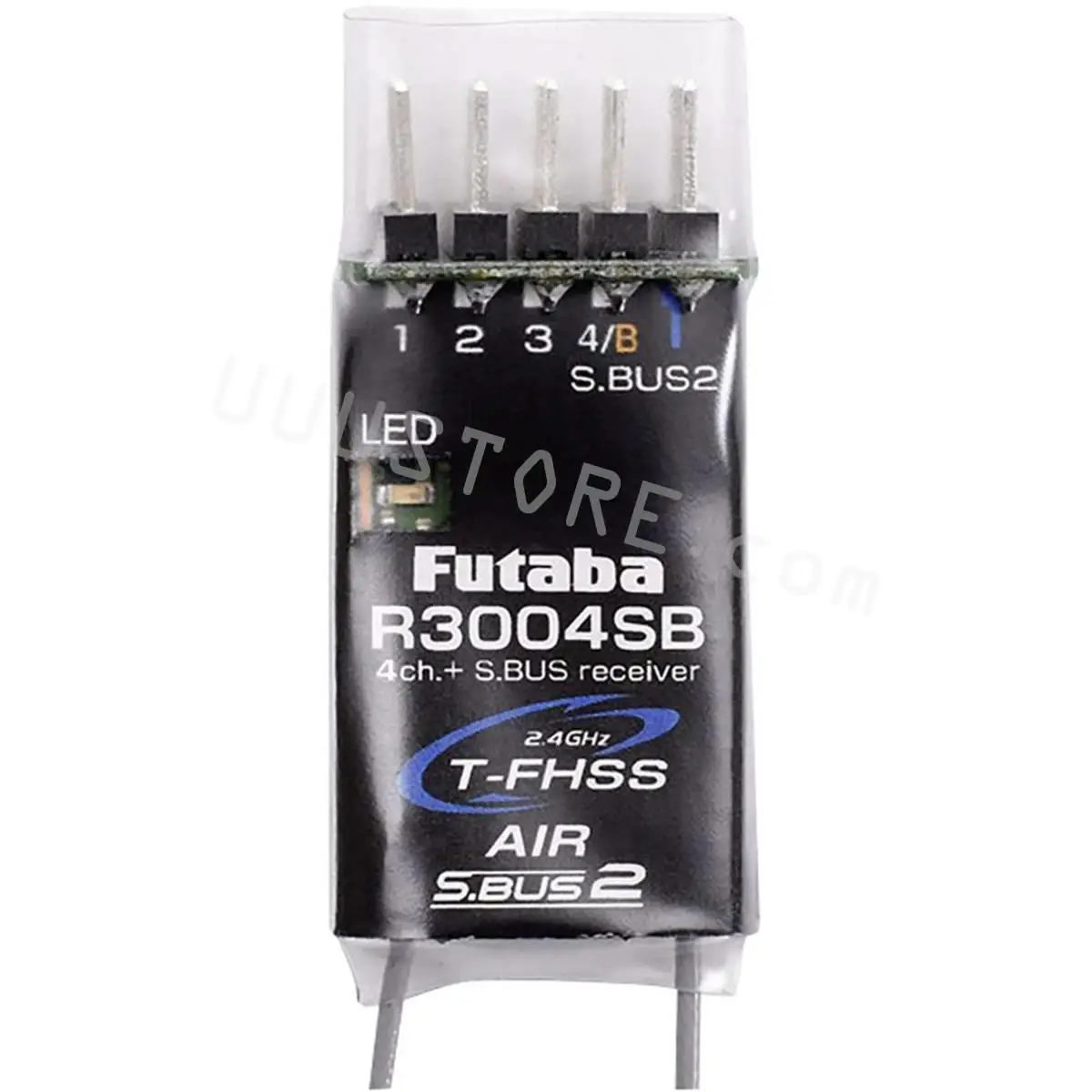 Futaba R3004SB 2.4GHz 4 Channel T-FHSS S.BUS2 Telemetry Receiver For Helicopter Drone Quadcopter Glider RC Model 