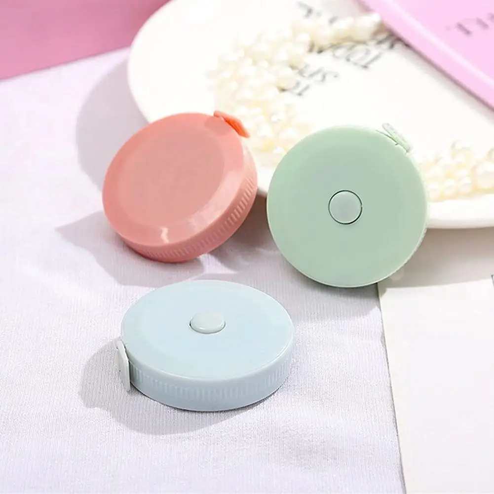 

Automatic Telescopic Mini Tape Measure Portable 1.5m Tape Measure Tool Soft Ruler Clothing Stationery Measuring Supplies Sc C1o7