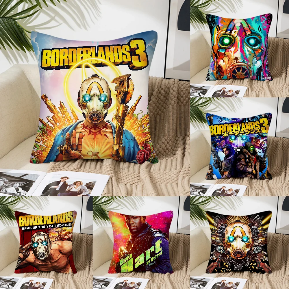 B-Borderlands игра наволочка квадратная подушка спальня диван удобная для отдыха